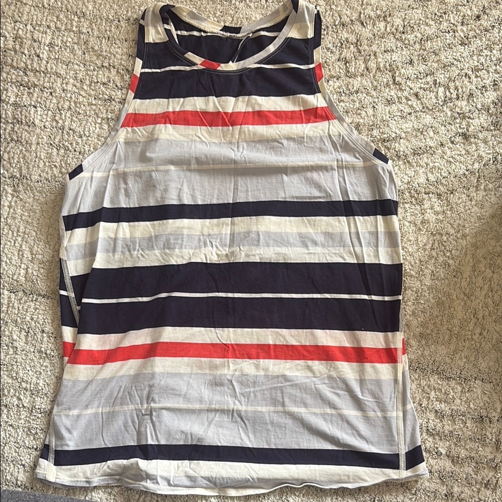Striped Sleeveless Top